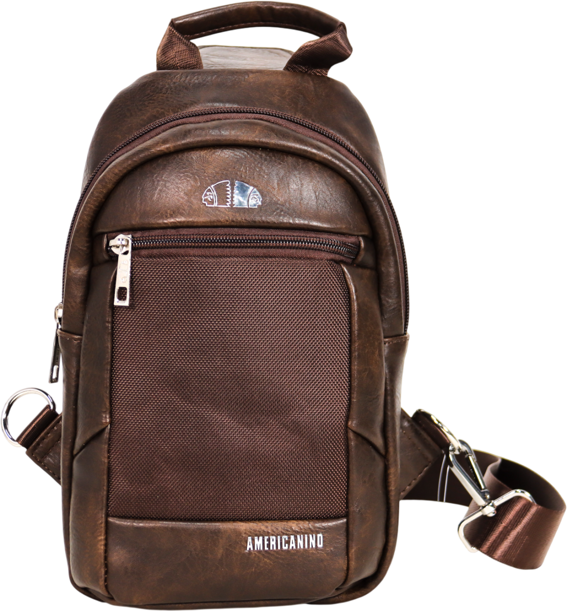 BAG528 SHOULDER BAG UOMO AME TESTA MORO 52248
