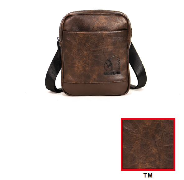 BAG525 BAG UOMO S TESTA MORO 22x18x4cm 52248