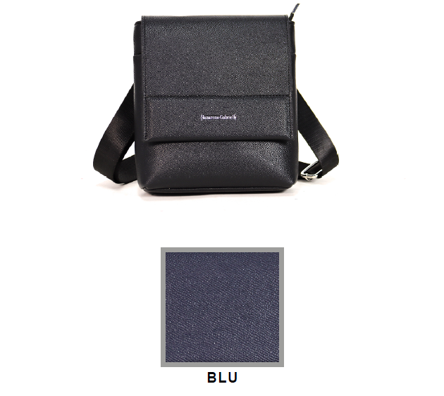 BAG538 BAG UOMO NG S BLU 22x18x6cm 52248