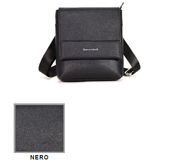 BAG538 BAG UOMO NG S NERO 22x18x6cm 52248