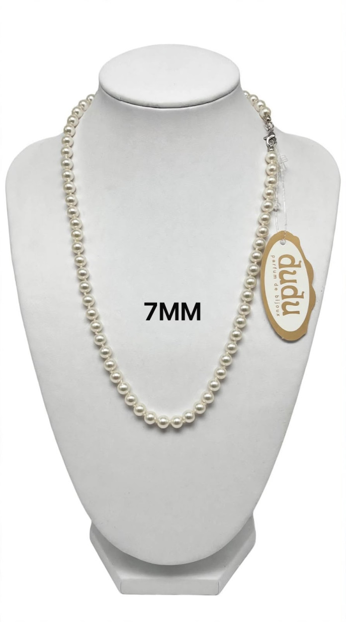 N716 COLLANA PERLA 7MM 40421