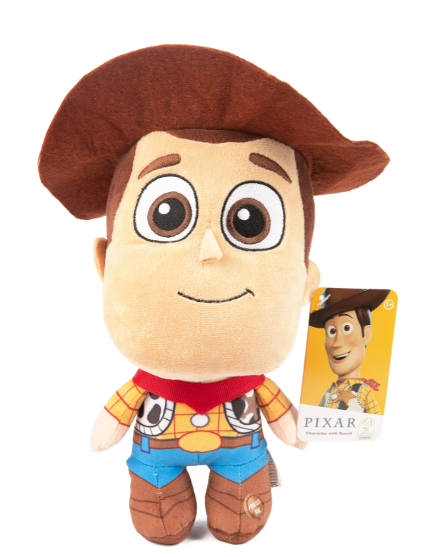 DPX-9350-2 (MIS 3+) WOODY TOY STORY PELUCHE 28cm LIL BODZ 41115