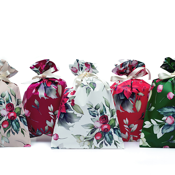UDW41PCCK4N00 BUSTE ASSORT. PERL. FP+ST. 40MY 25X40 XMAS FLOWER 41352