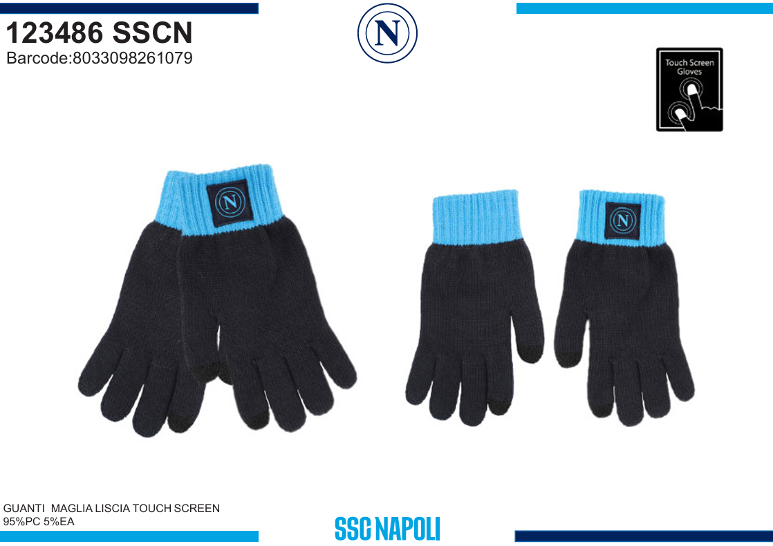 GUANTO UNITO SSC NAPOLI 123486 SSCN 40351