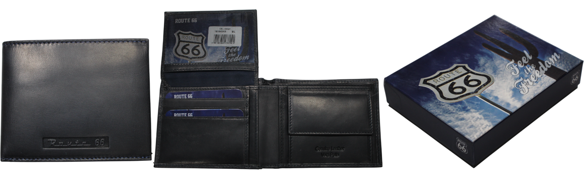 1916/OK6 PORTAFOGLIO UOMO BLU 12x9,5cm 41233