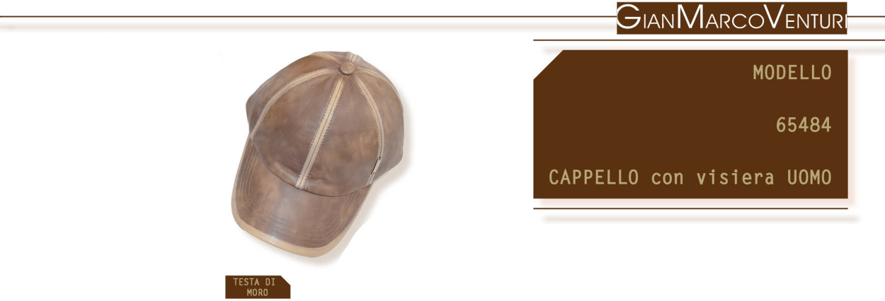 65484TM CAPPELLO BASEBALL UOMO MORO 41100