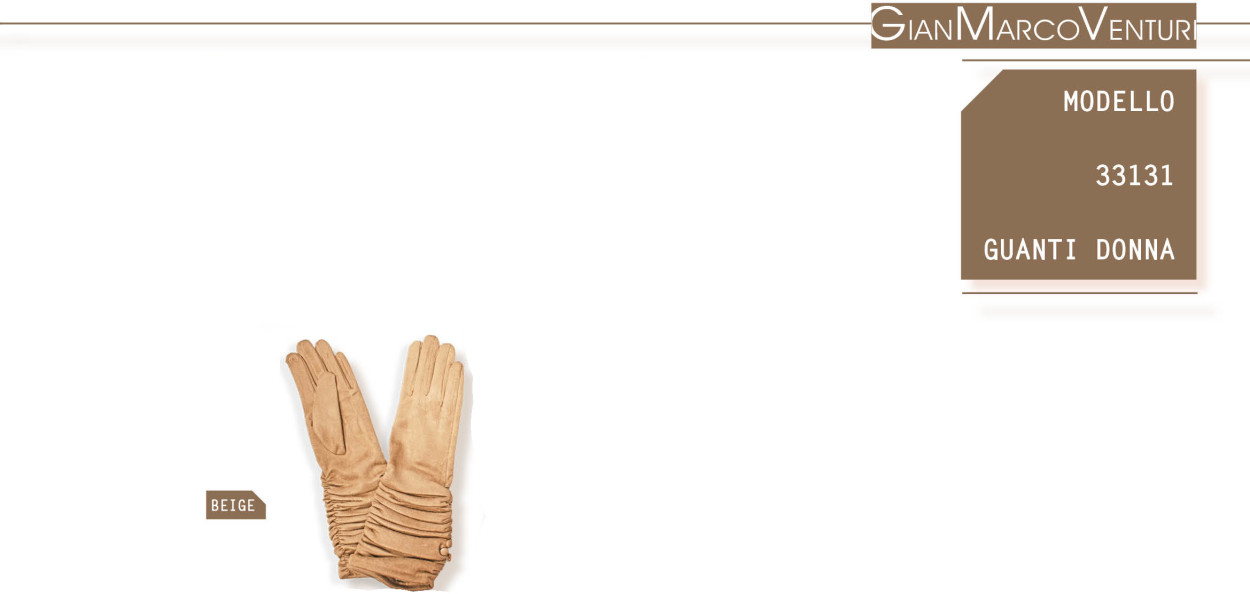 33131BE GUANTO DONNA BEIGE 41100