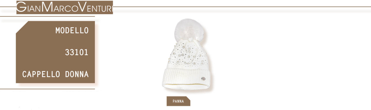 33101PAN CAPPELLO DONNA PANNA 41100