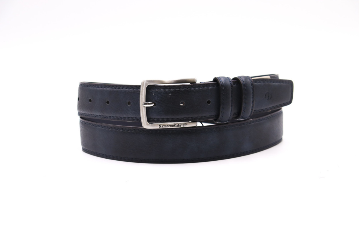 CN0CDK052/35/NG/B CINTURA UOMO NG BOX BLU 52248