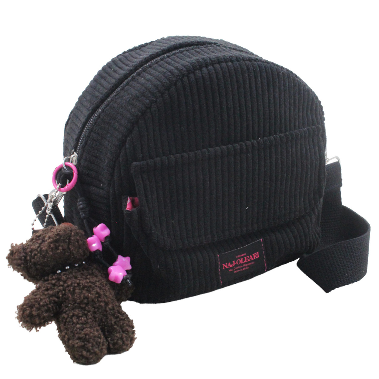 62178/PUF2 TRACOLLA NERO 20x21cm 41233