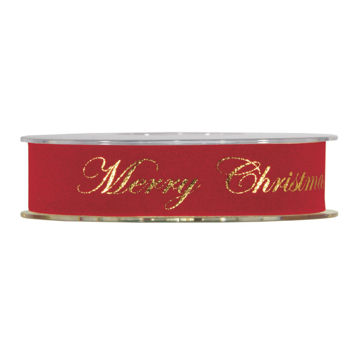 GOLD MERRY CHRISTMAS MM25X10MT RED 4707M08 41229