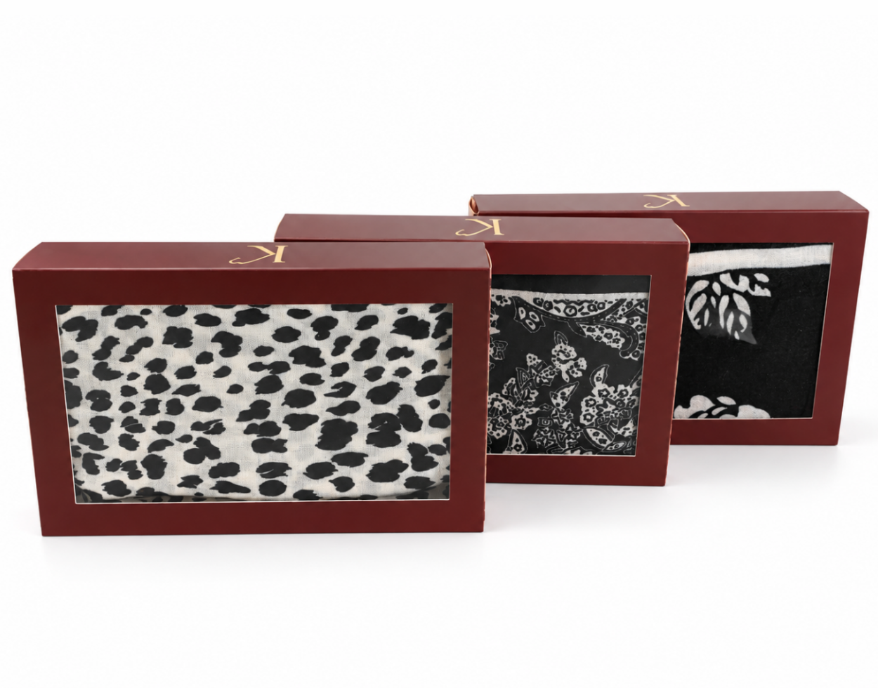 AC1386/BOX SCIARPA DONNA LE KIKKE IN BOX 180x85cm 41414