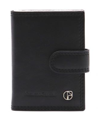 PDK391-92 PF UOMO NG 100% VERA PELLE NERO 52248