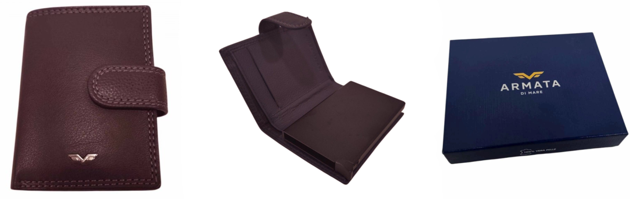 PDK567-92 PF UOMO ADM TESTA MORO 100% VERA PELLE 10x7x2cm 52248