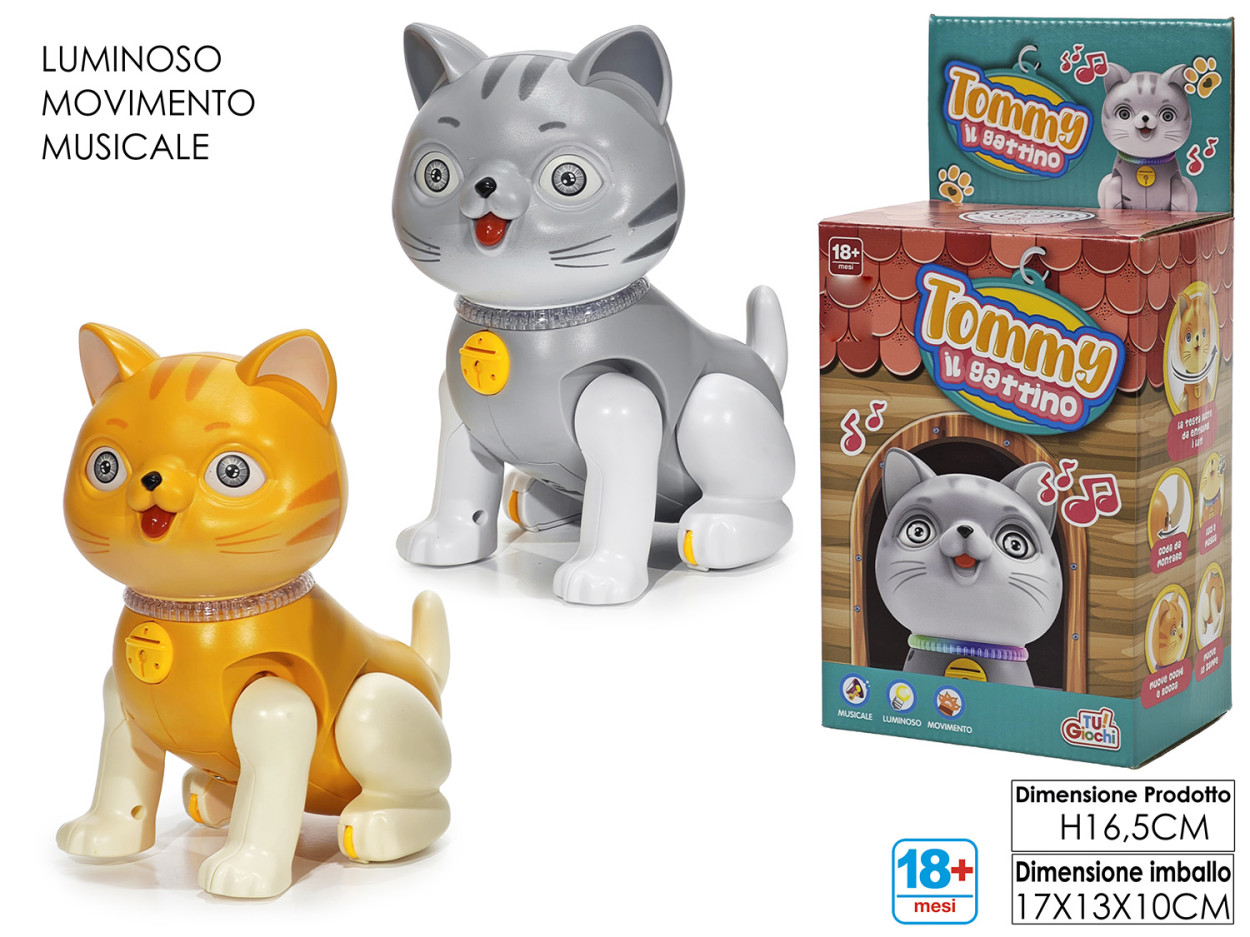 TOMMY IL GATTINO B/O LU/MOV/MUS 101030 40619