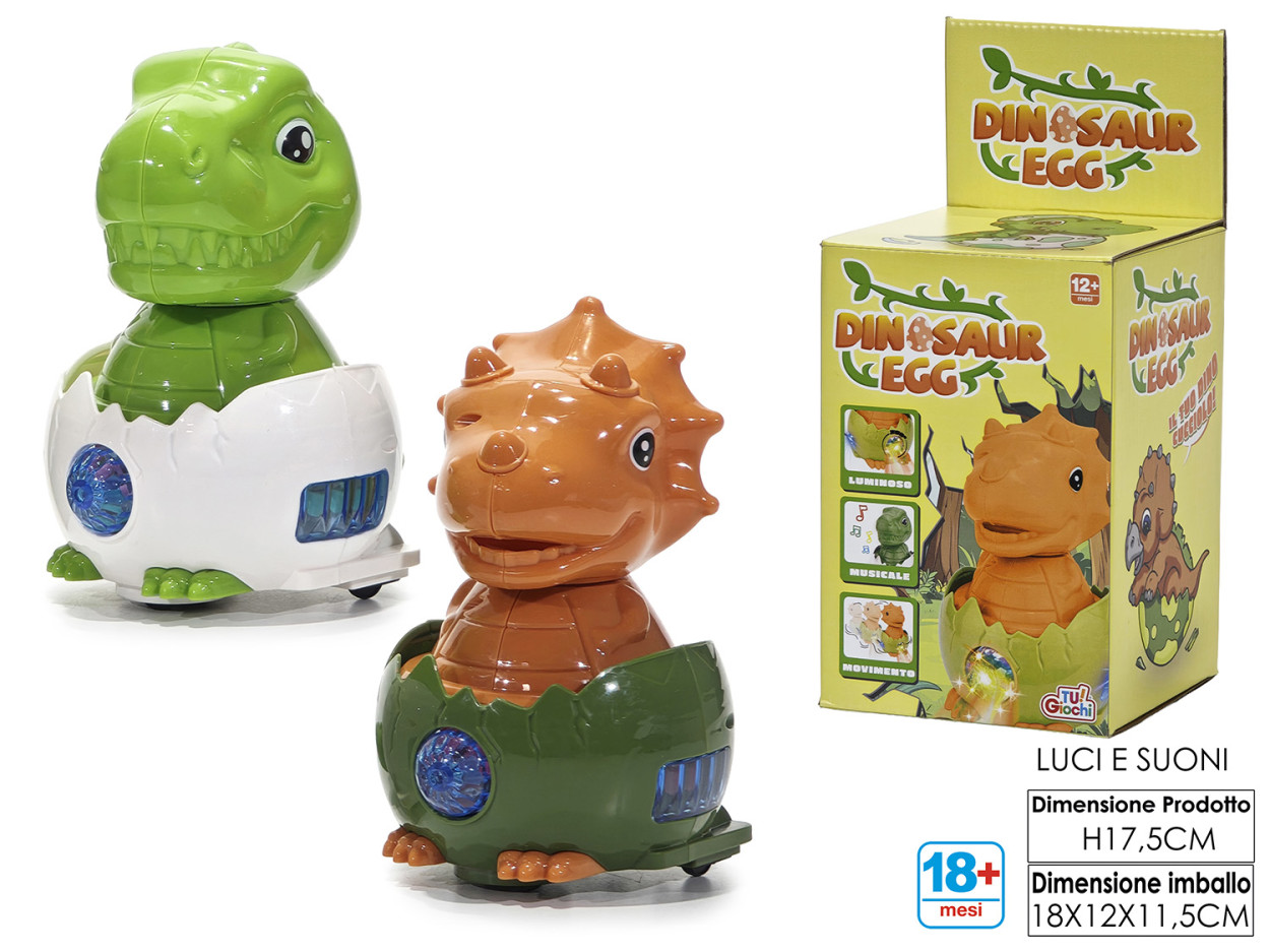 DINOSAURO B/O LU/MOV/MUS 100625 40619