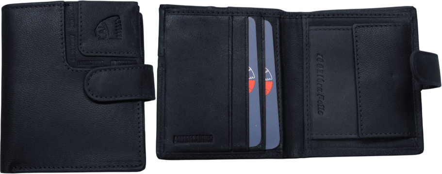 PDK564-27 PF UOMO AME BLU 100% VERA PELLE 10x8cm 52248