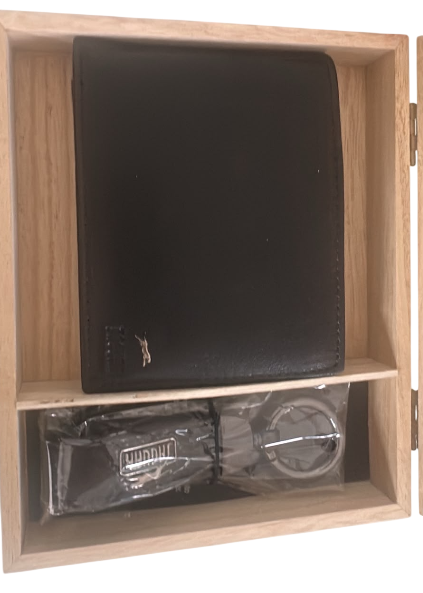 PR014/JAG SET PORTACHIAVI PORTAFOGLIO NERO 40882