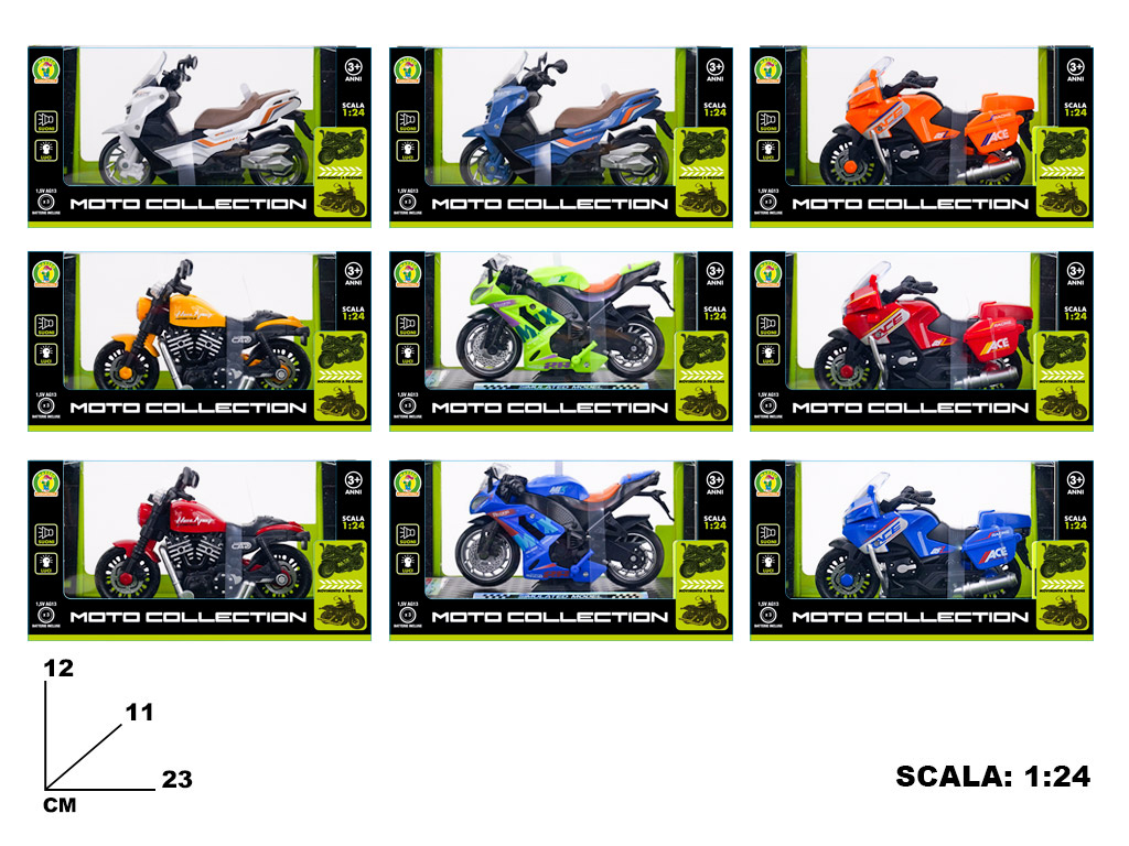 MOTO COLLECTION CON SUONI 186084 41272