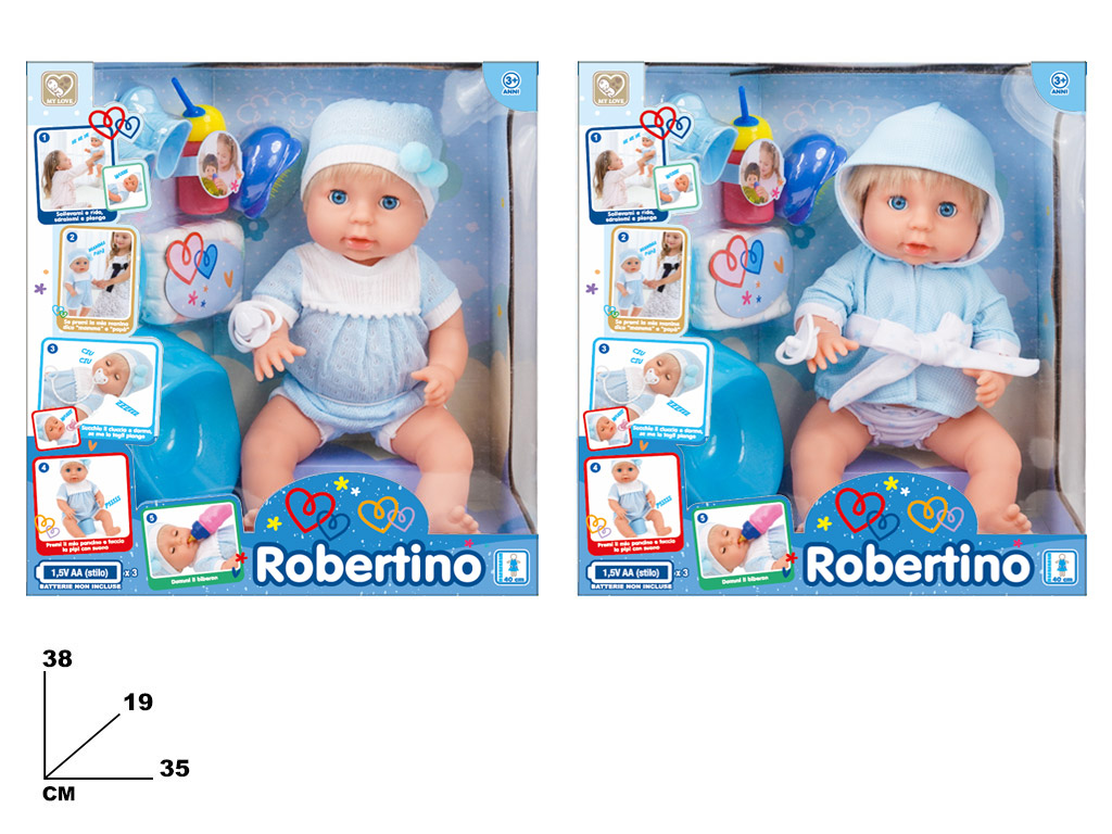 BEBE' ROBERTINO 40cm 182611 41272