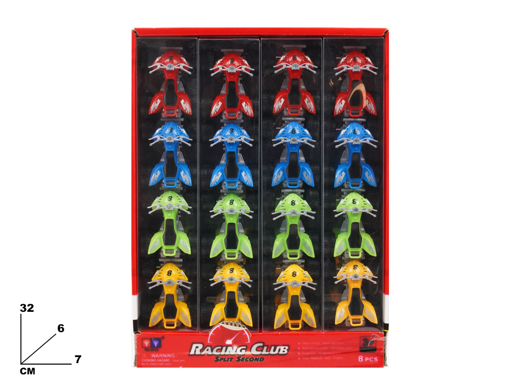 TUBO QUAD 4pz RUOTE LIBERE 158968 41272