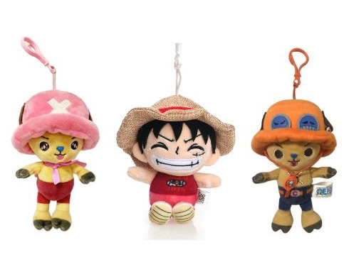 OP-PLU-11 (MIS 0) ONE PIECE CHOPPER CHOPPERMAN RUFFY PELUCHE PORTACHIAVI 11cm C/BAGCLIP 41115