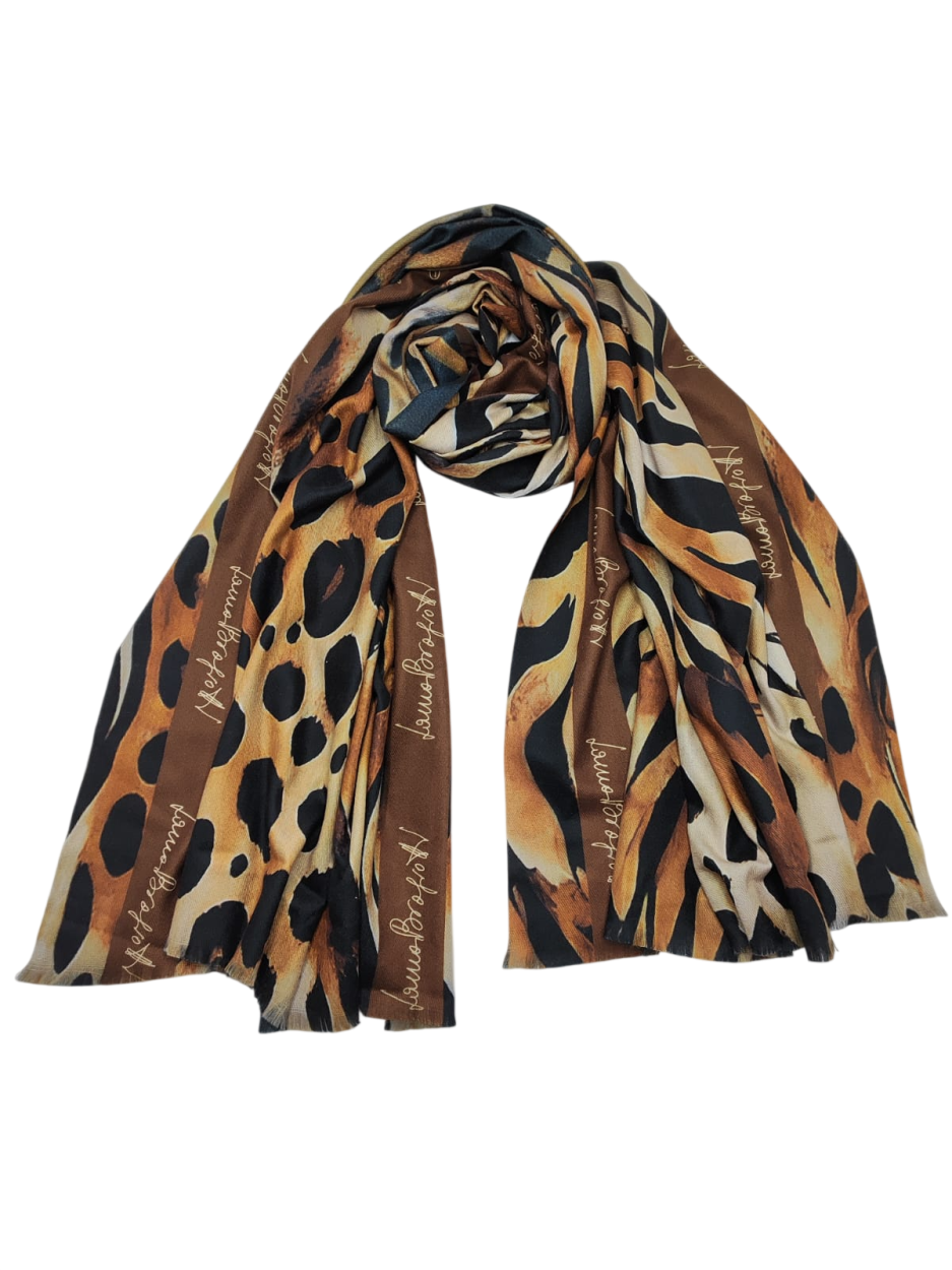 LB26W207-17 SC. WILD ANIMALIER T.MORO 80x180cm 55392
