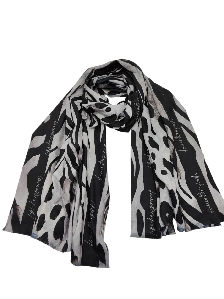 LB26W207-20 SC. WILD ANIMALIER NERO 80x180cm 55392