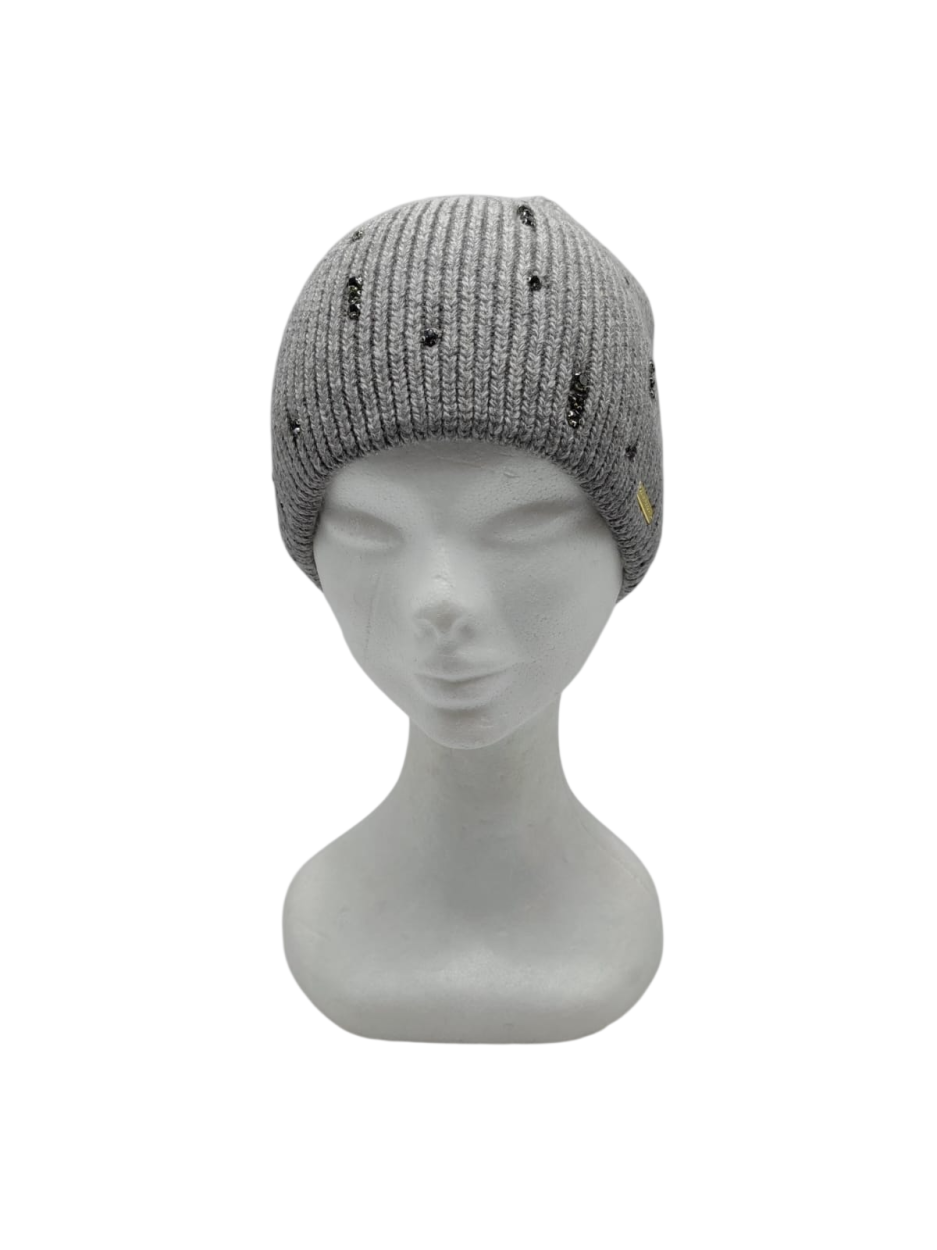 LB26W805-18 CAPP. BERRETTO STUDS GRIGIO 55392