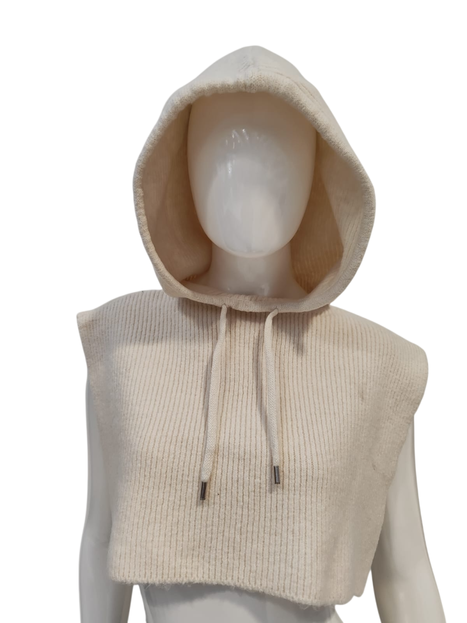 LB26W809-02 CAPP. BALACLAVA COSTINE BIANCO 55392