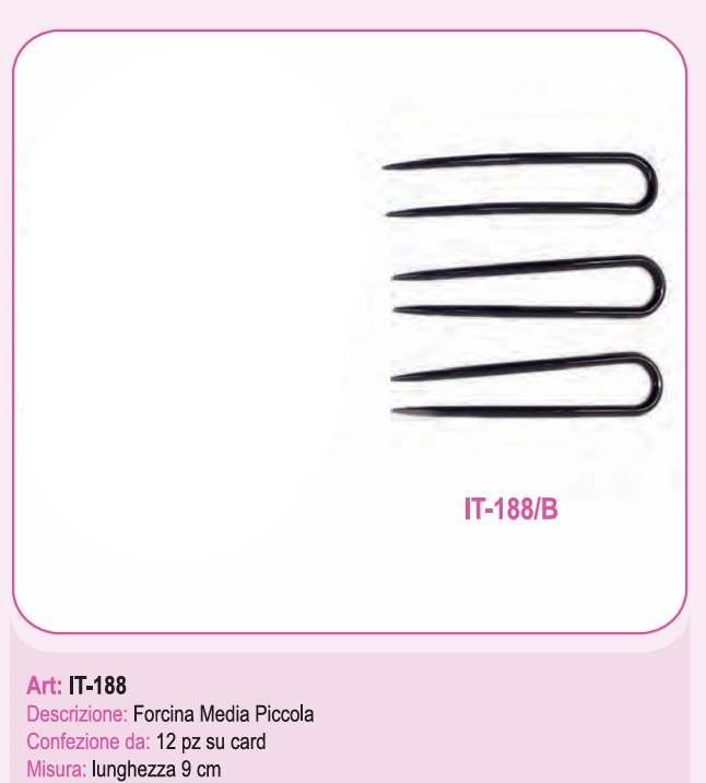 IT-188/B FORCINA MEDIA NERO 41114
