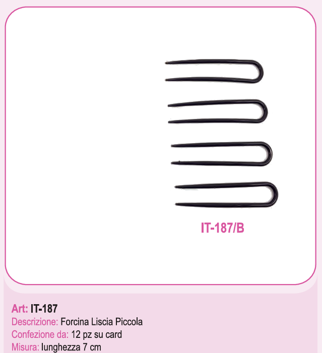 IT-187/B FORCINA PICCOLA NERO 41114