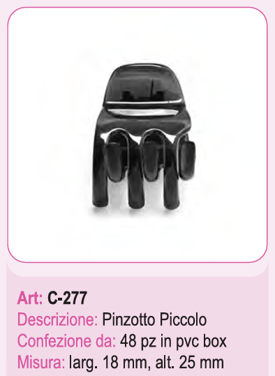 C-277/B PINZOTTO PICCOLO NERO 41114