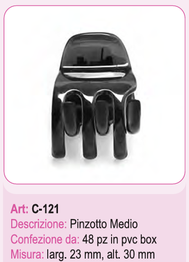 C-121/B PINZOTTO MEDIO NERO 41114