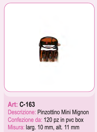 C-163/TA PINZOTTINO MINI MIGNON TARTARUGA 41114