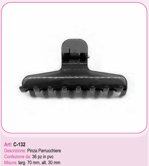 C-132/B PINZA PAR. COLORE NERO 41114