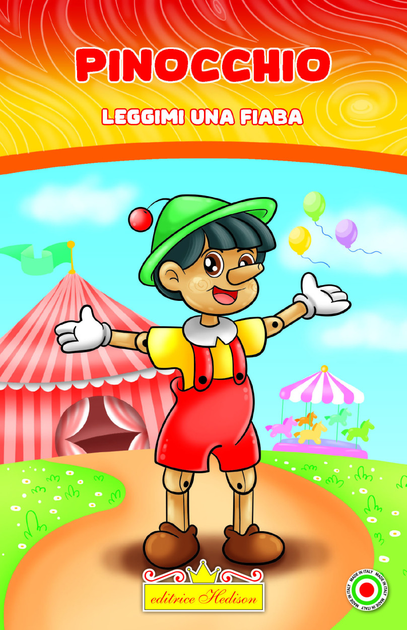 FIABA ILLUSTRATA DA LEGGERE - PINOCCHIO 2408 41199