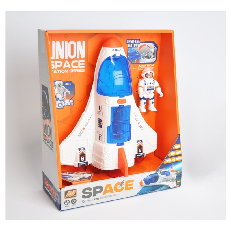 NAVICELLA SPAZIALE 25cm B/O CON FIGURA 090009 41185