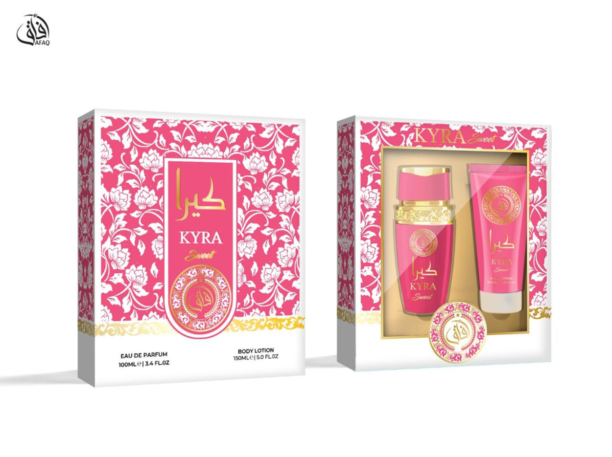 AFG02 GIFT SET AFAQ 2PCS DA 100 ML KYRA SWEET 55532