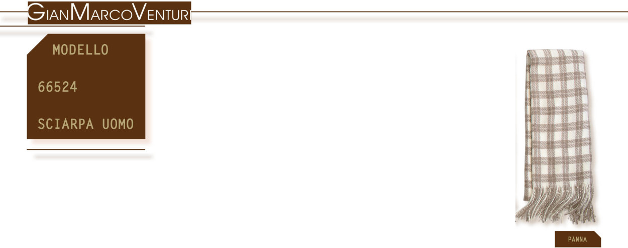 66524PAN SCIARPA UOMO PANNA 41100