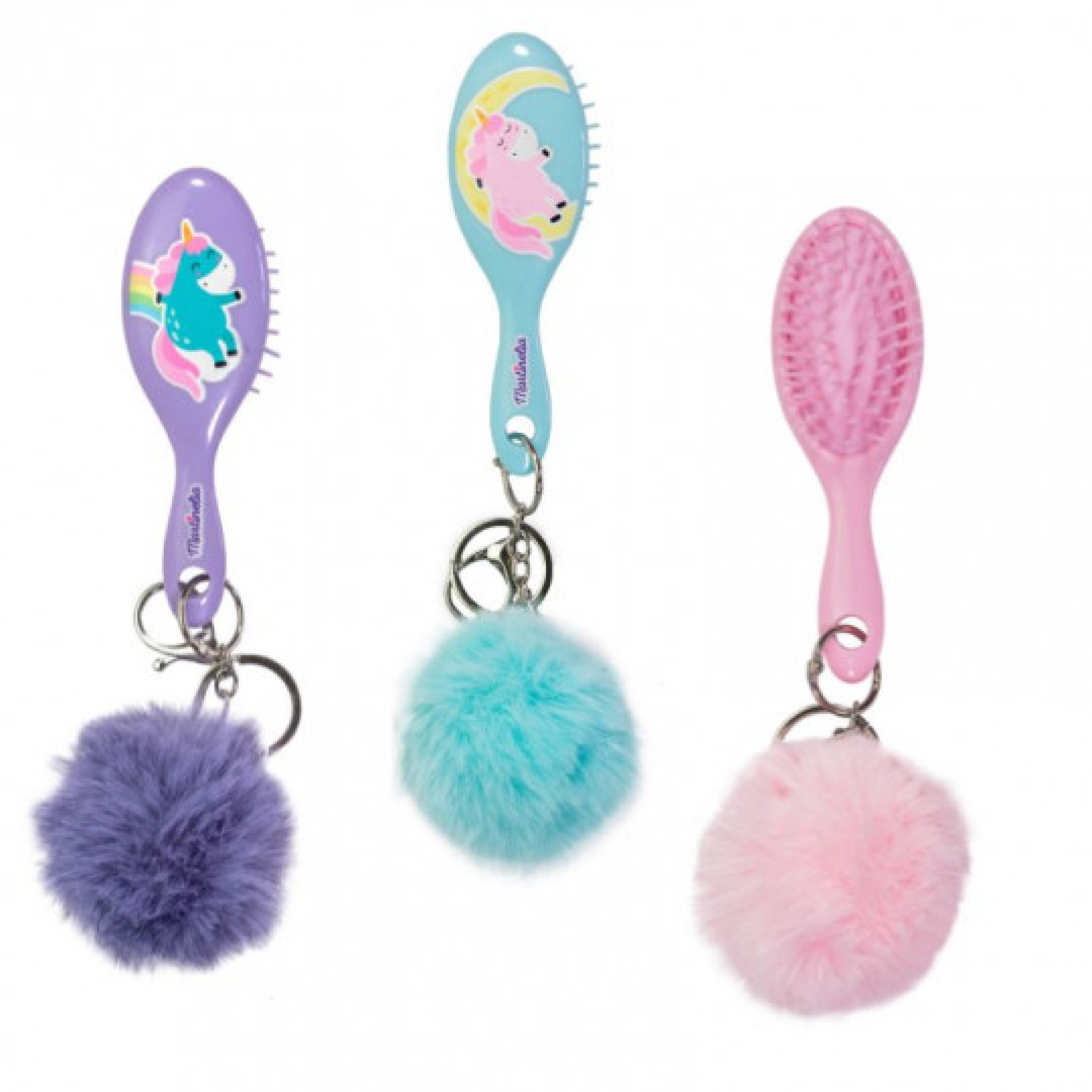 MARTINELIA MINI BRUSH WITH POMPOM 3021W 52555 - Vista 2