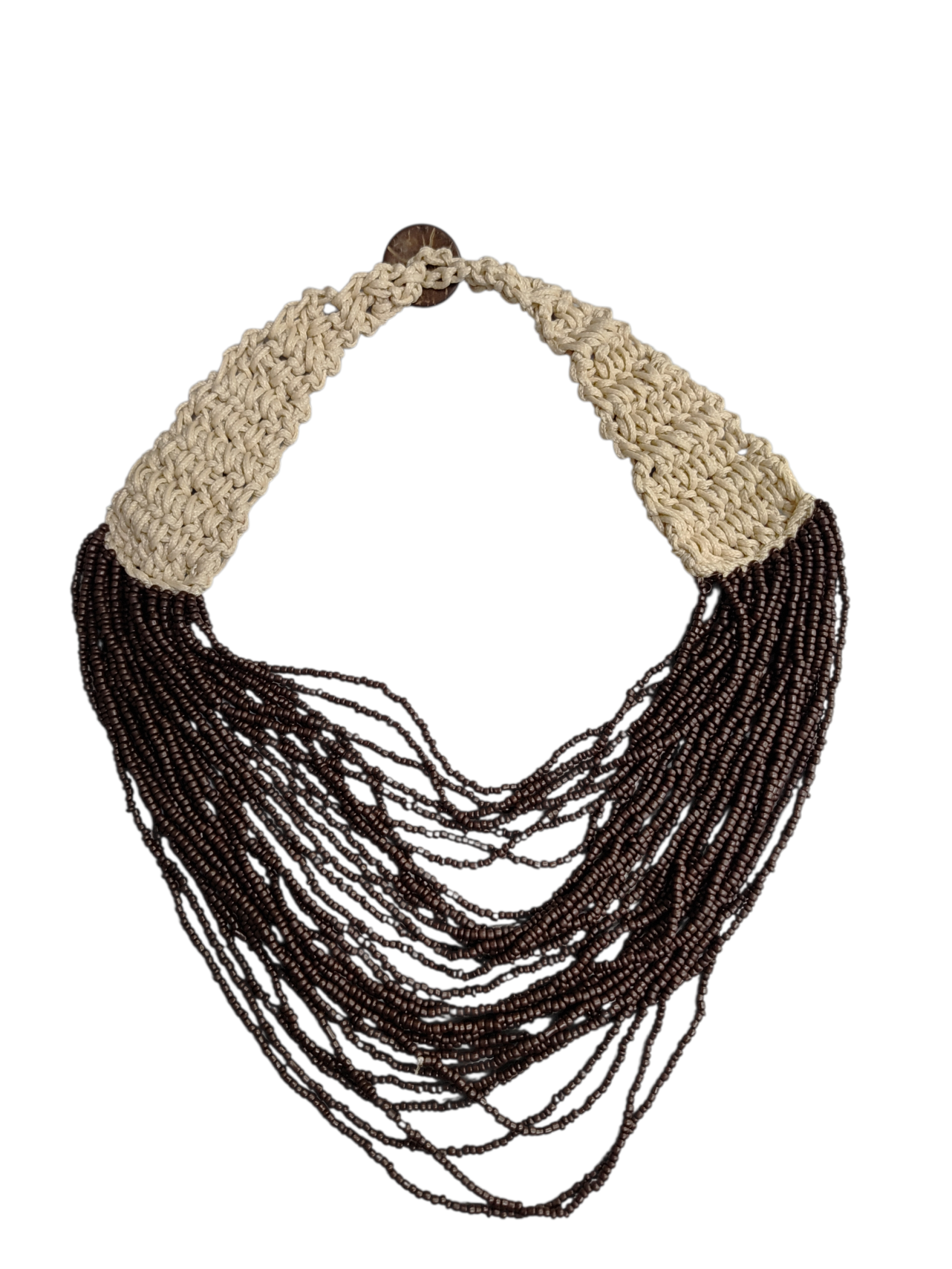 COLLANA FIL400 MARRONE 40576 - Vista 2