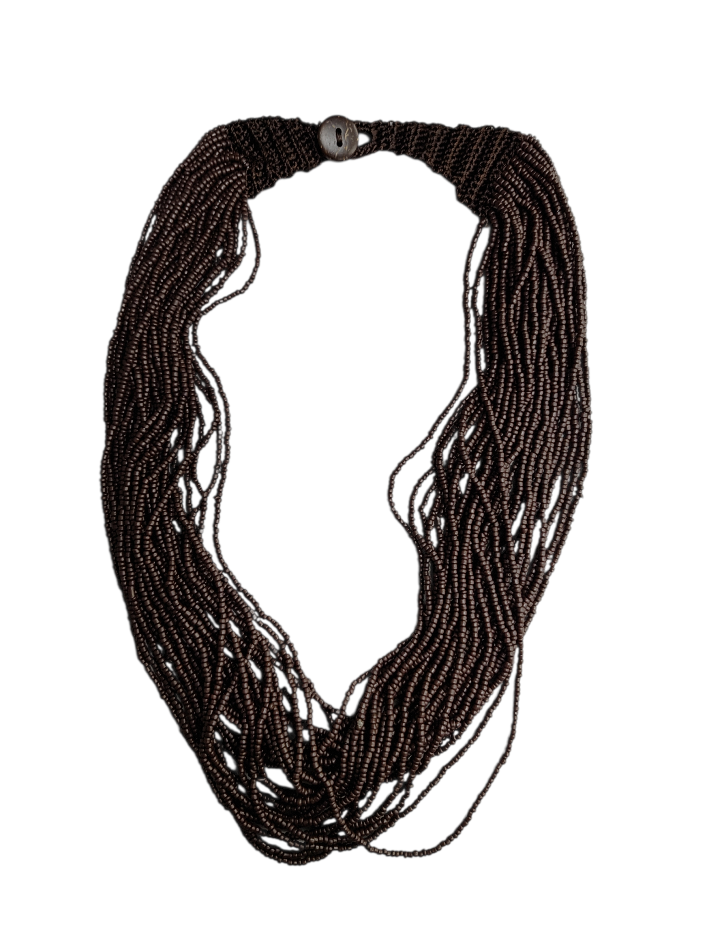 COLLANA FIL400 MARRONE 40576 - Vista 2