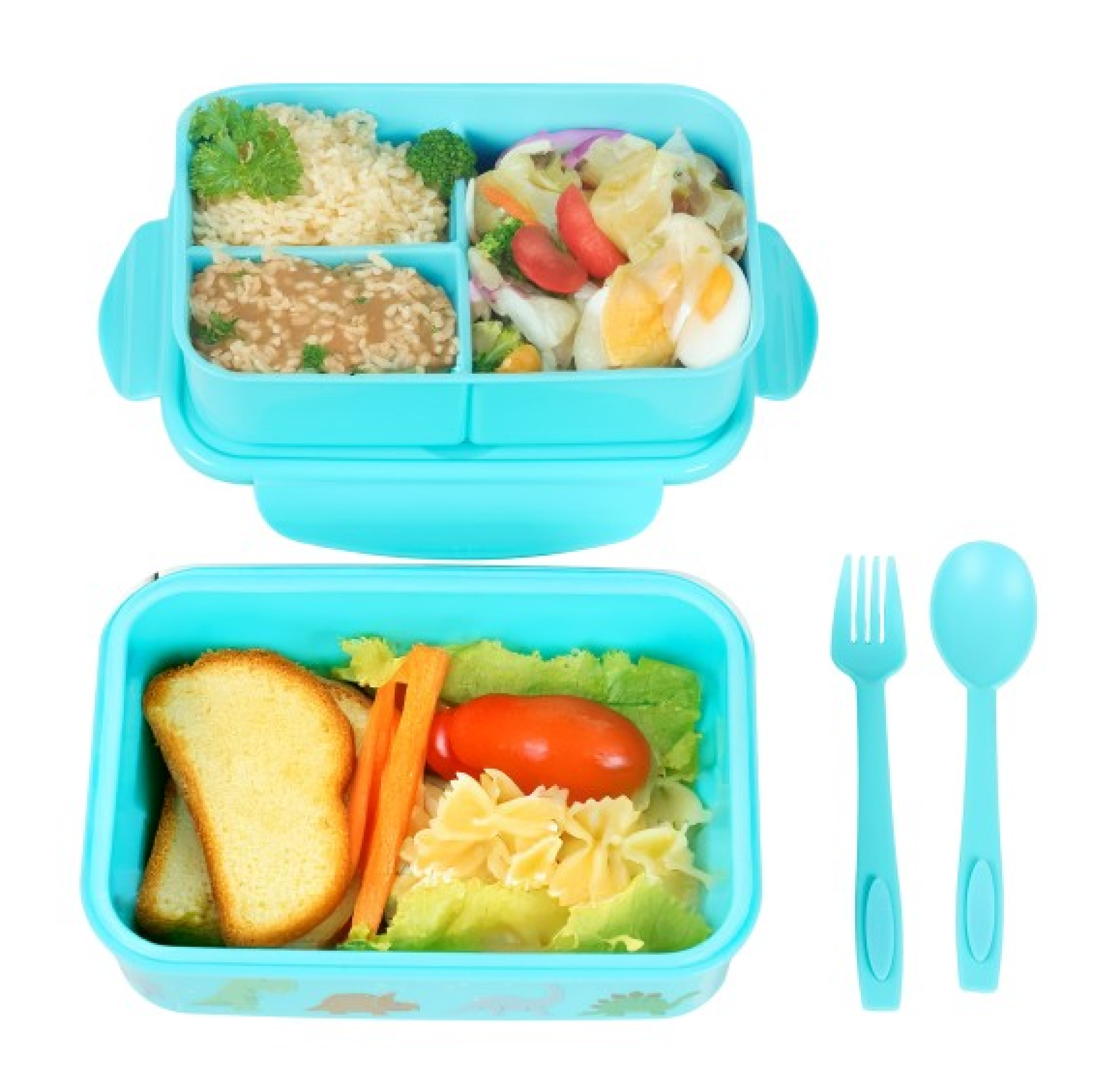 00431370 SET PAPPA + POSATE OLLI KIDS DINO 53381 - Vista 2