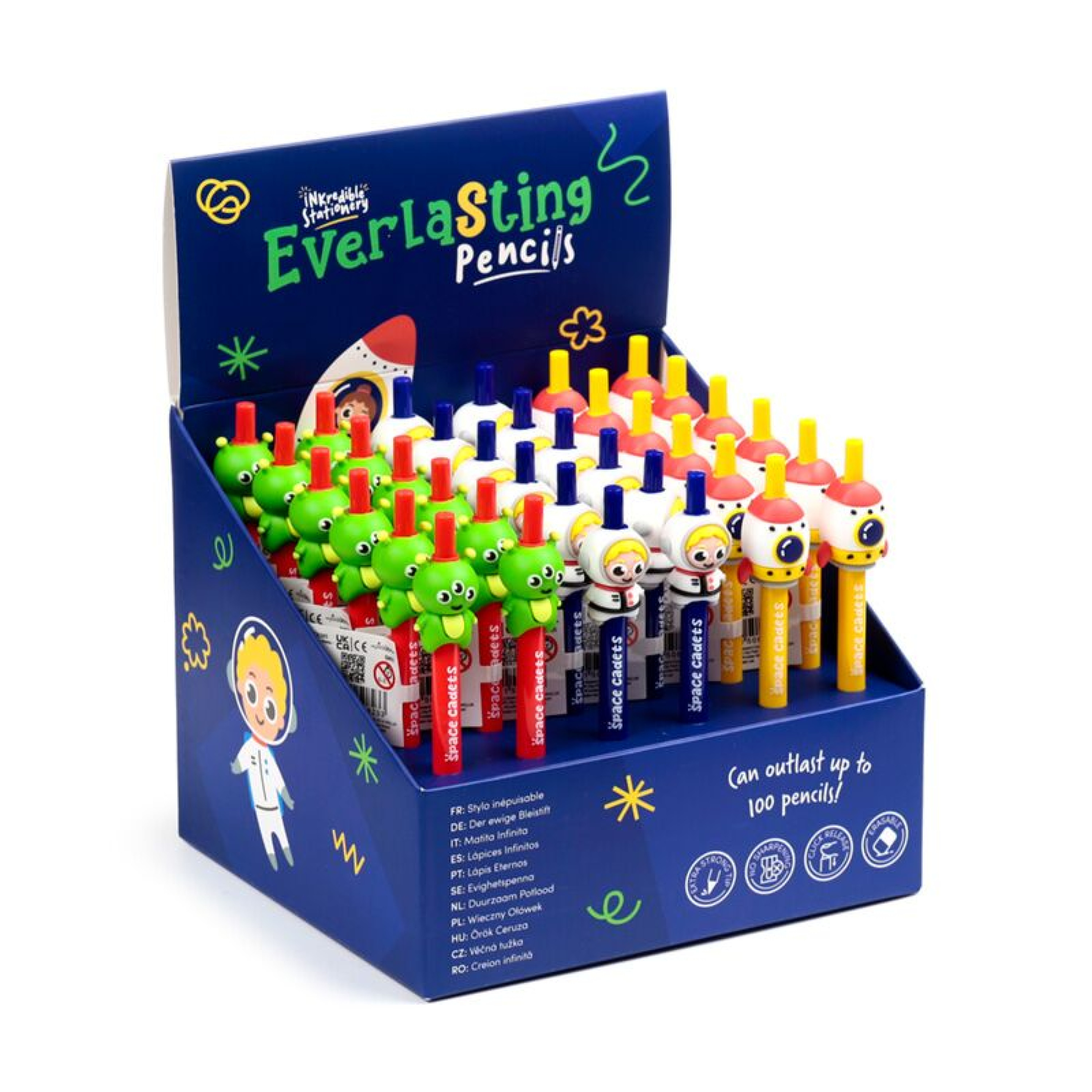 STA385 MATITA INFINITA EVERLASTING SPAZIO SPACE CADETS 41273 - Vista 2