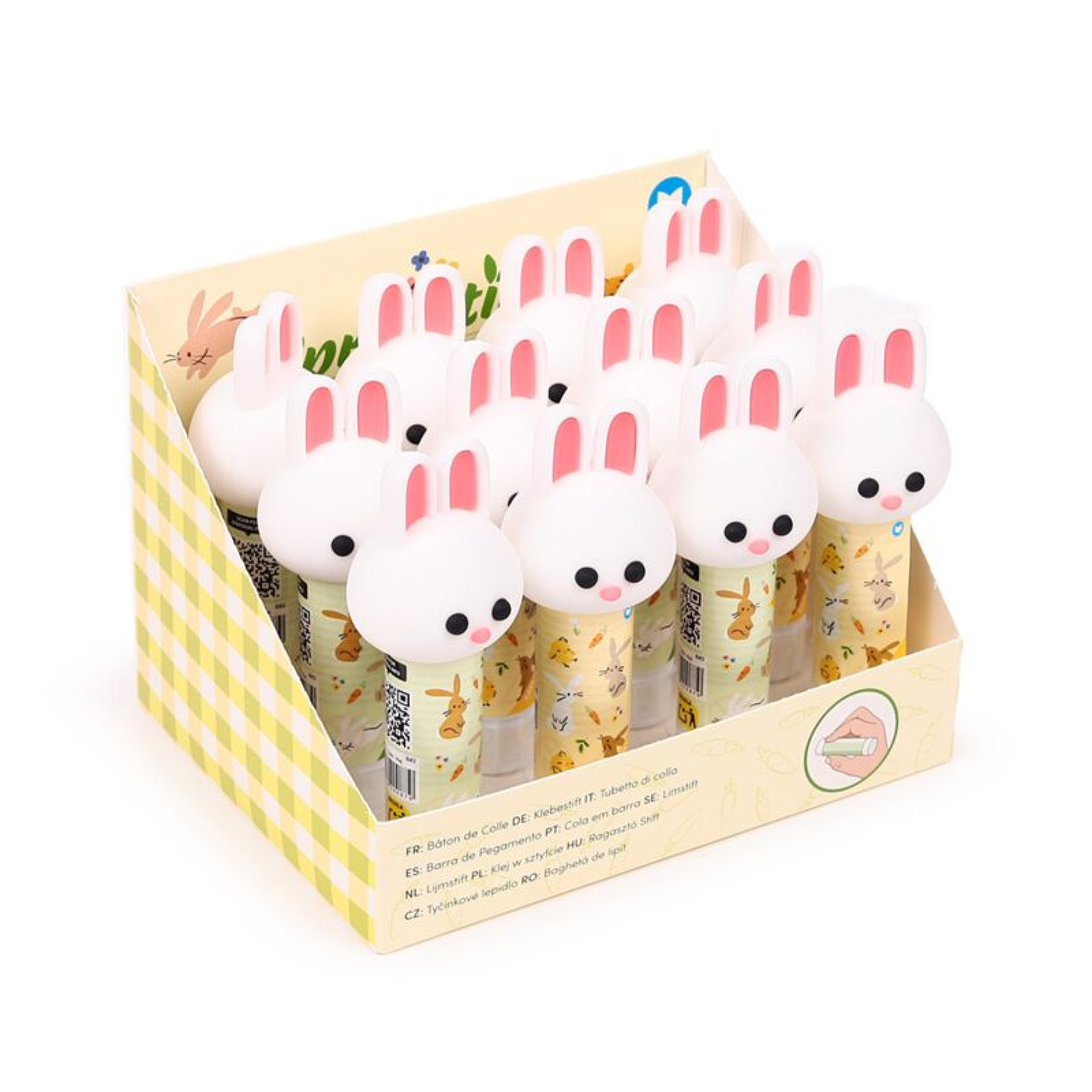 STA432 COLLA STICK CONIGLIO PRIMAVERA SPRINGTIME 41273 - Vista 2