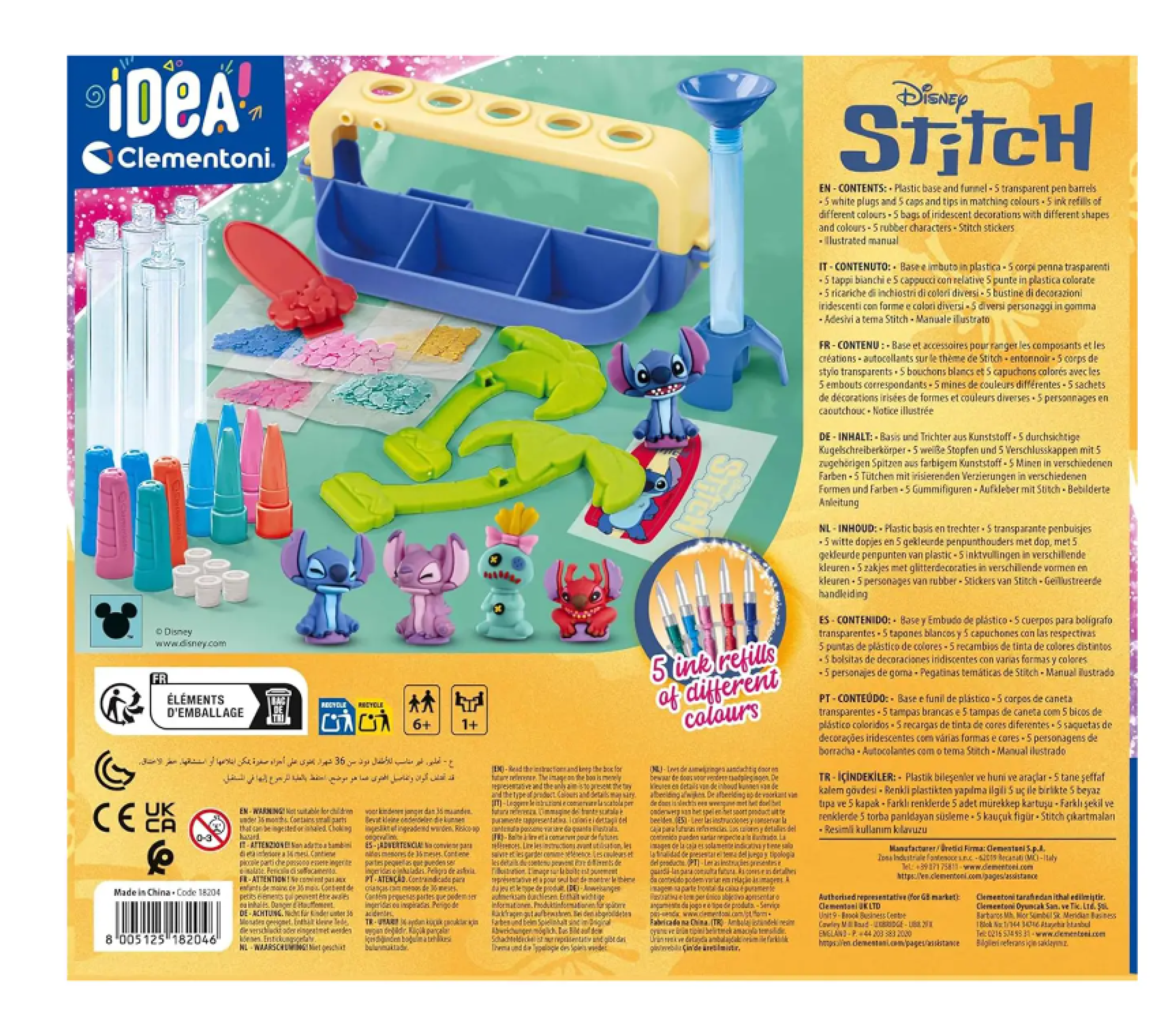 CREA LA TUA PENNA 29x25x6cm STITCH 182046 40971 - Vista 2