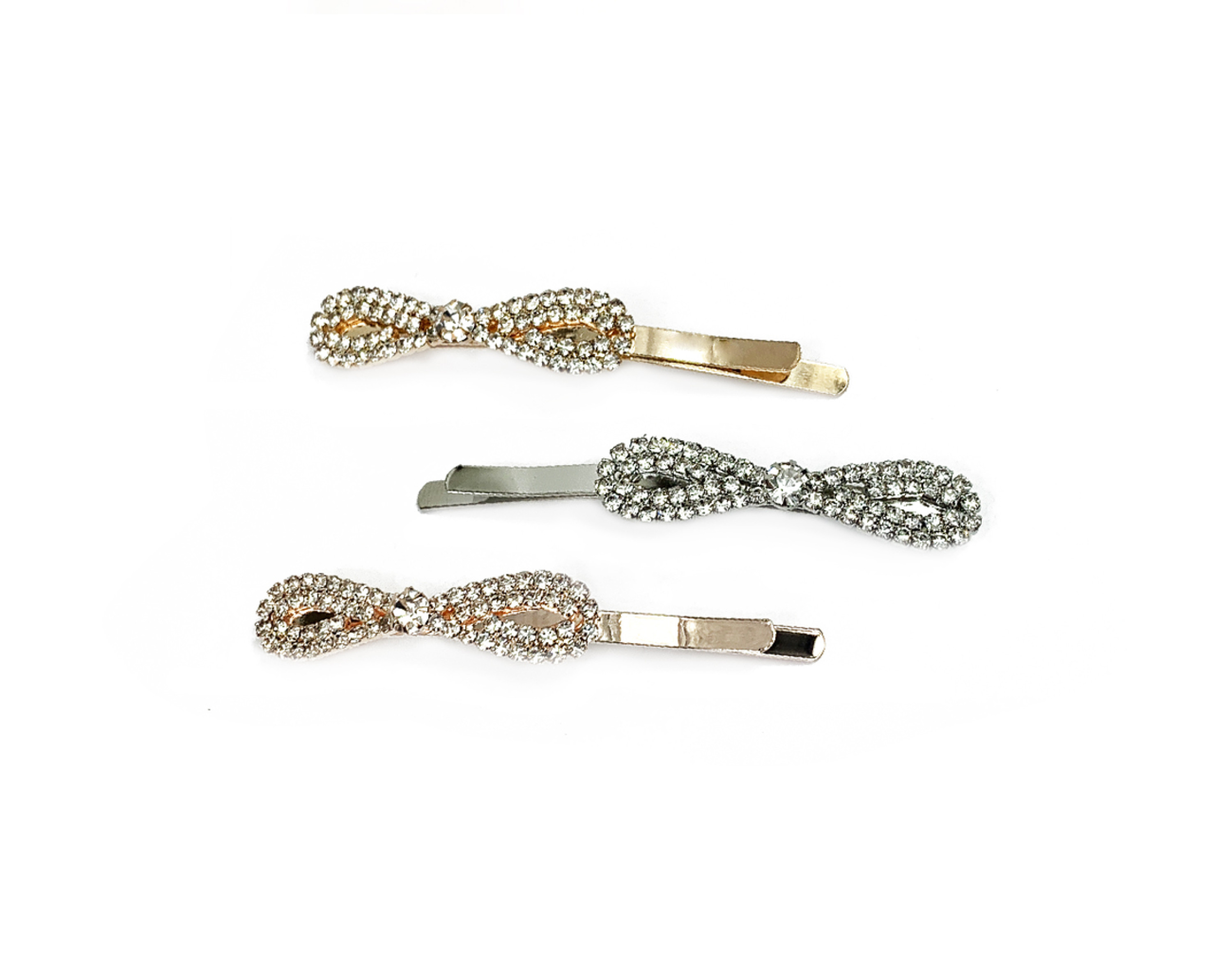 CC54543 BARRETTA STRASS BOW 41414 - Vista 2