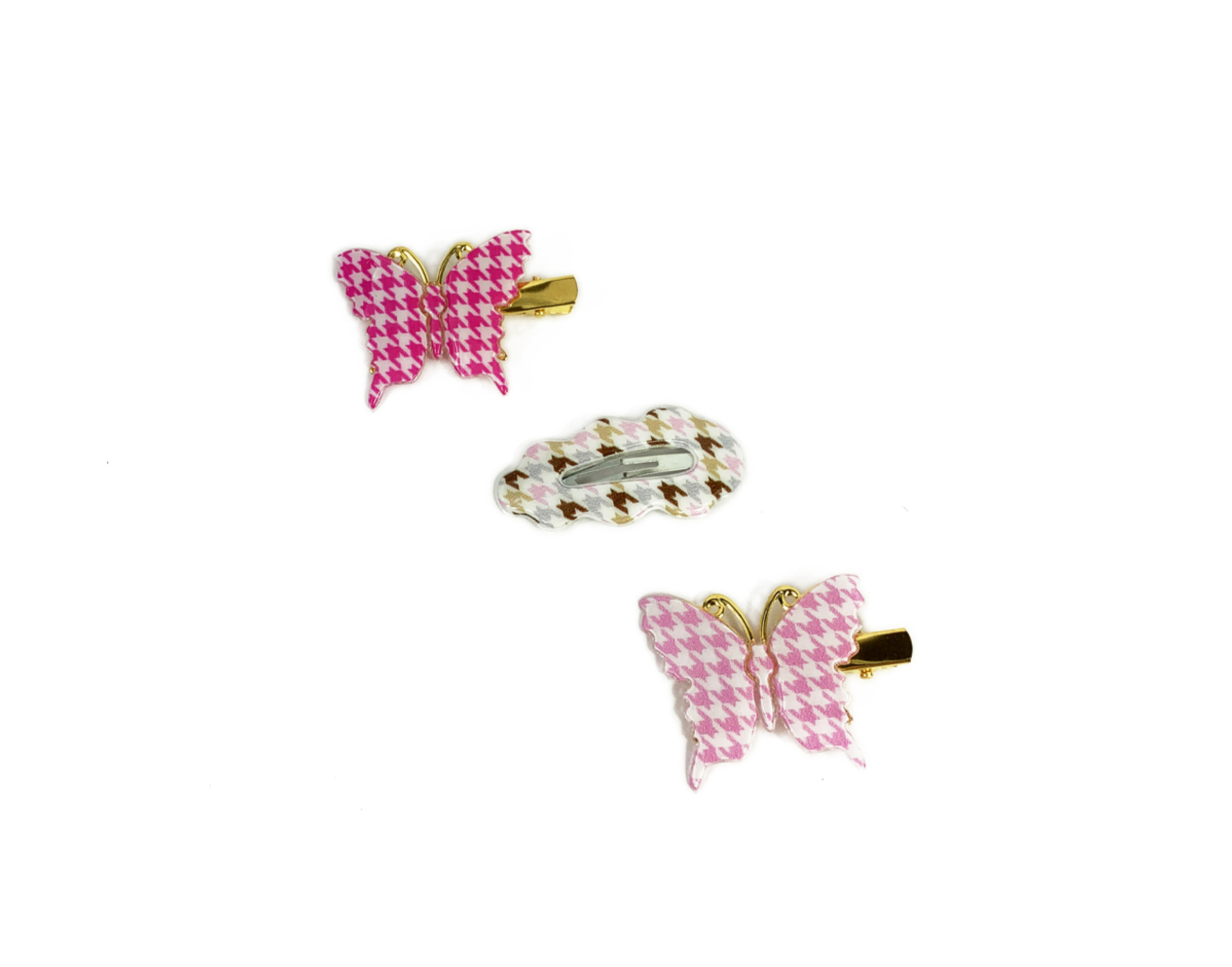 CC54584 CLIC CLAC PIED DE POULE BUTTERFLY 41414 - Vista 2