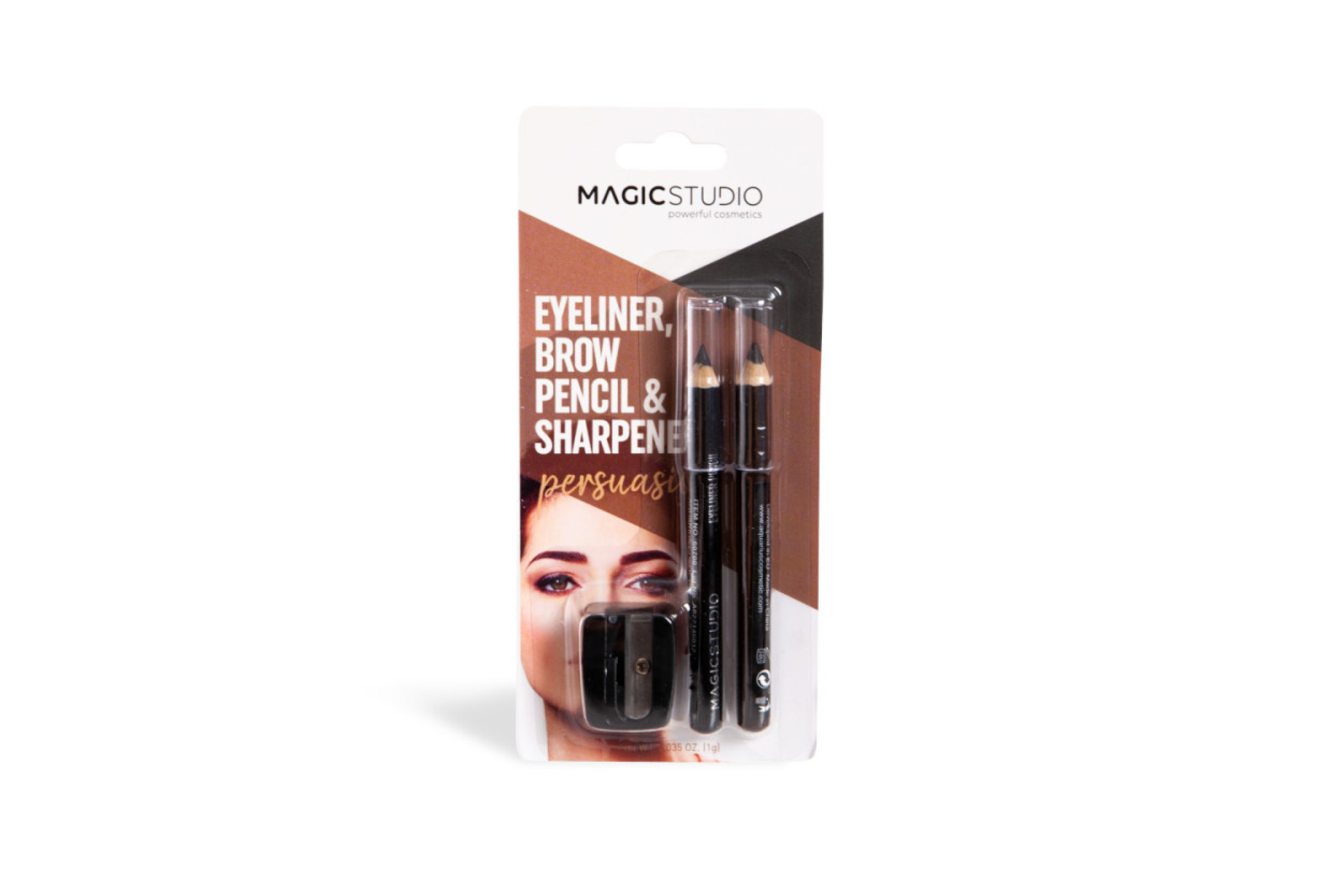 MAGIC STUDIO SET 2 MATITE NERE OCCHI + TEMPERINO 60700 52555 - Vista 2